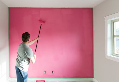 Interior, Exterior, and Commercial Painting - Hot Pink Painting